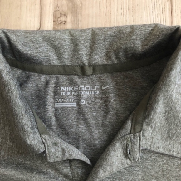 Nike Men's Charcoal Polo Shirt - Picture 2 of 6